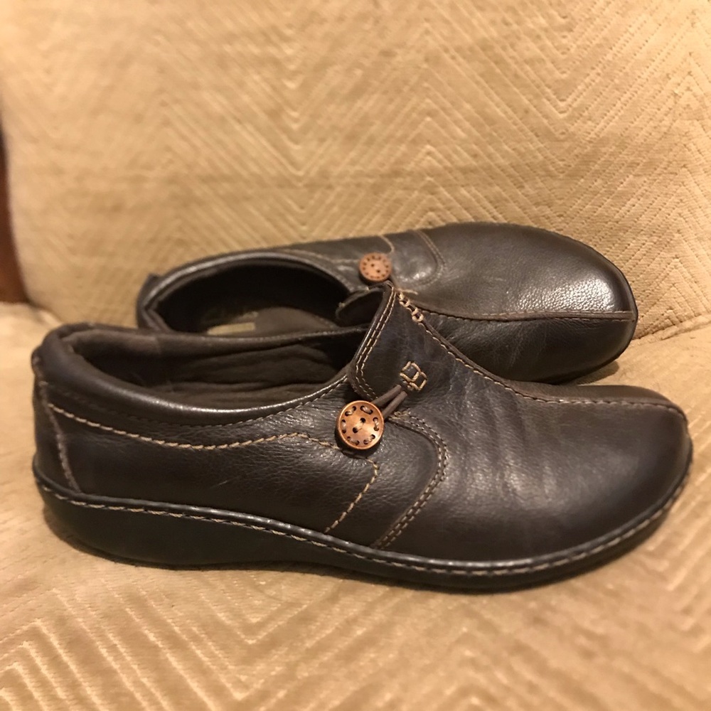 Clarks Ashland Glow Loop Womens Brown Leather